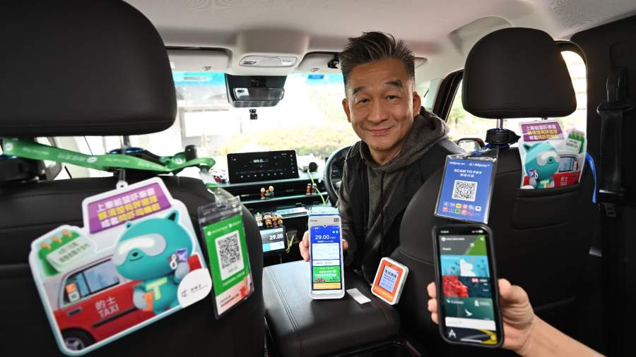 4·1起的士須設至少兩種電子支付方式　運輸署籲司機盡快安裝