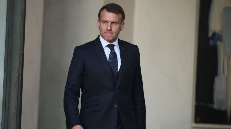 馬克龍宣布法國啟動建造新核動力航母　預計耗資100億歐元