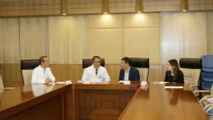 大公文匯澳門新聞中心拜訪鏡湖醫院   探討中醫藥傳承及灣區醫療發展