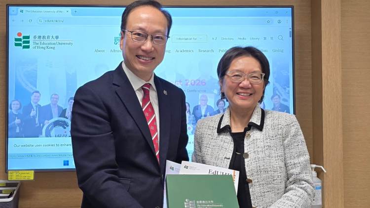 加拿大滑鐵盧大學代表團到訪教大　深化職業治療教育與研究合作