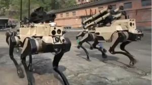 Robotic wolves add more teeth to modern combat