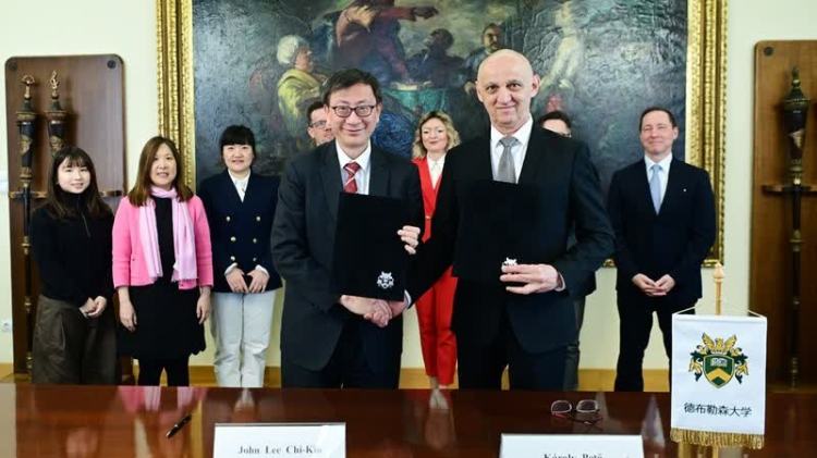 教大代表團訪問歐洲　與荷蘭及匈牙利三間頂尖大學簽署合作備忘錄