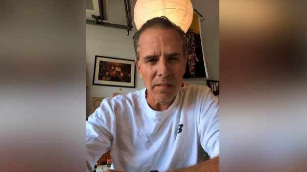 （有片）拜登兒子「約戰」特朗普兒子