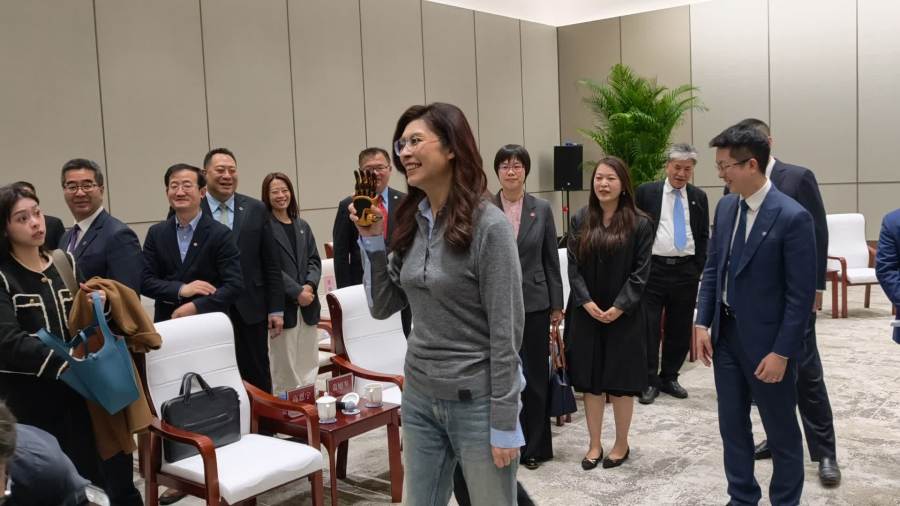 （有片）鄭麗文：台灣未來怎麼辦？我今天看到了答案