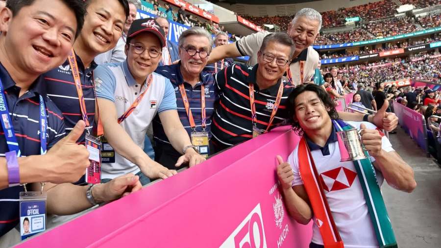 陳茂波恭賀港隊七欖銀劍賽三連霸　指政府會續大力推動盛事經濟