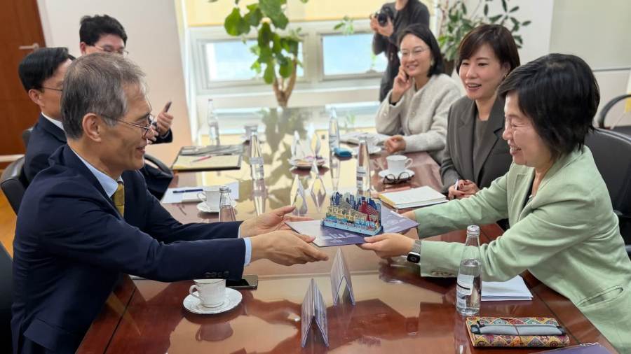 蔡若蓮訪韓推「留學香港」　冀吸引更多學生來港升學