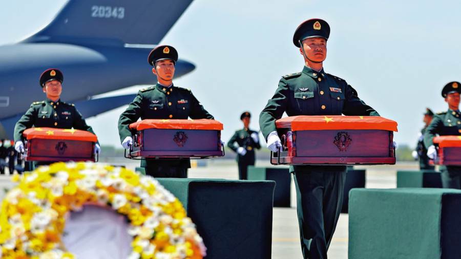 最高禮儀接英雄回家　12忠魂歸故里