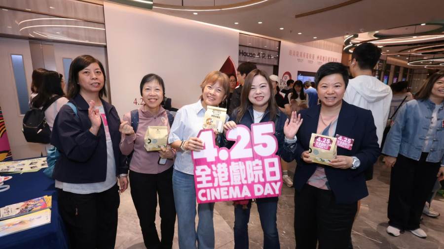 全港戲院日入場人數按年升近一成　羅淑佩赴銅鑼灣撐港產片