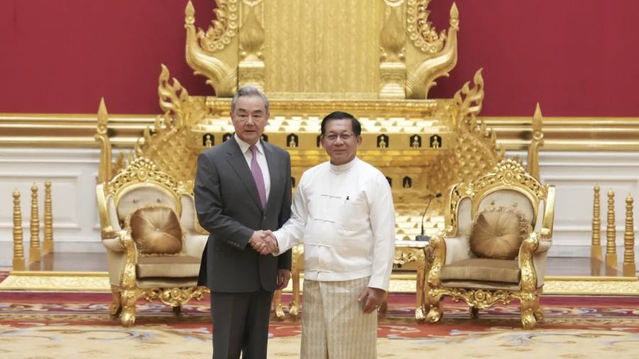 緬甸總統敏昂萊會見王毅　表示將繼續加大打擊網賭電詐