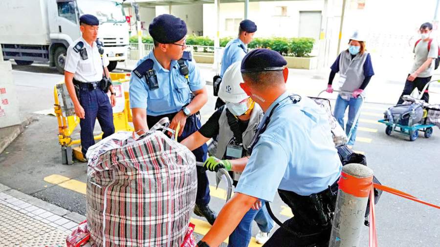 宏福苑善後｜全政府動員　每日逾千公務員參與