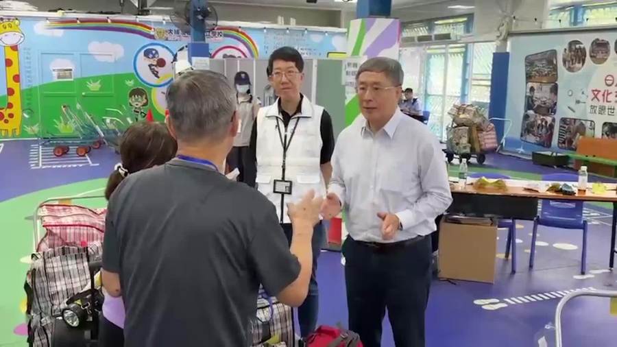 宏福苑善後｜卓永興視察上樓安排　感謝社署以專業專長支援居民