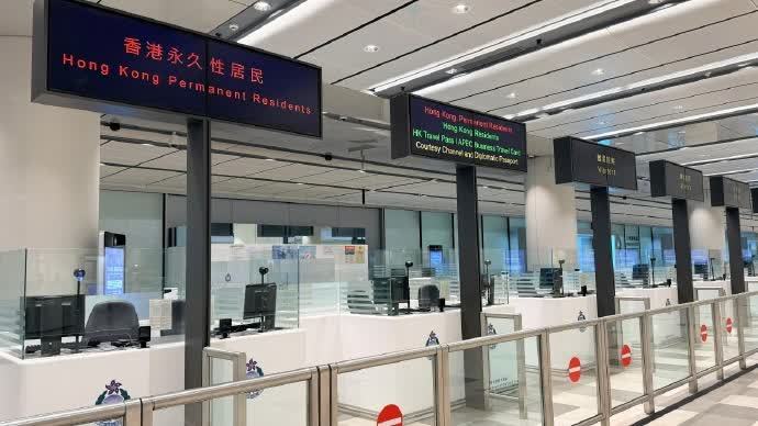 機場T2旅客離境設施5·27起啟用　入境處副處長程和木視察進度