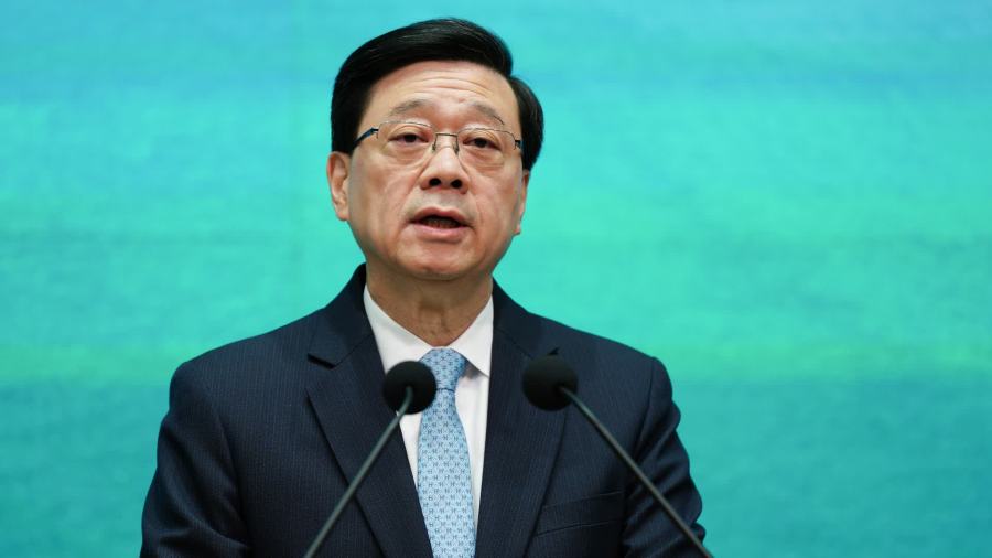 （有片）將軍澳堆填區太陽能發電場今啟用　李家超：為香港邁向2050年碳中和注入新動力