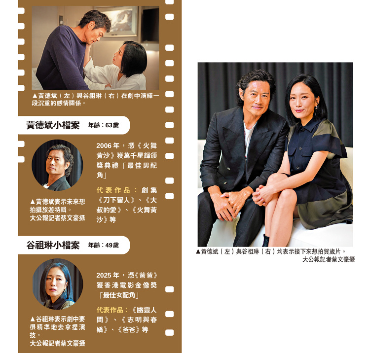演藝潮流/黃德斌谷祖琳演繹「酒店謀殺案」