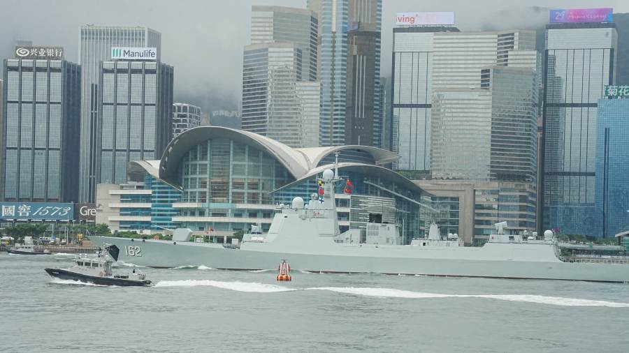 回放｜海軍南寧艦衡陽艦離港｜7月6日