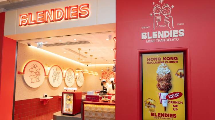 投資推廣署助泰國意式雪糕品牌Blendies在港開設首家海外分店
