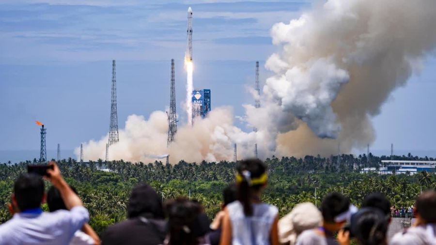 China successfully recovers Long March 10B rocket following maiden flight, marking a breakthrough in rocket reusability