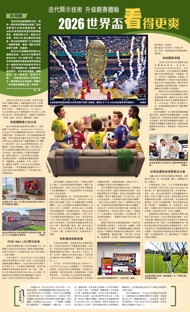 3C科技/2026世界盃看得更爽