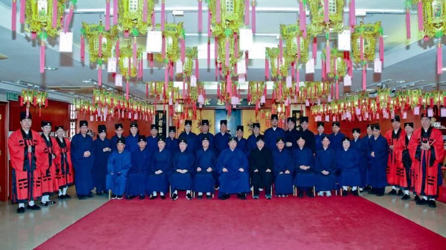 弘揚中華文化　香港道教聯合會啟建羅天大醮初上表儀式