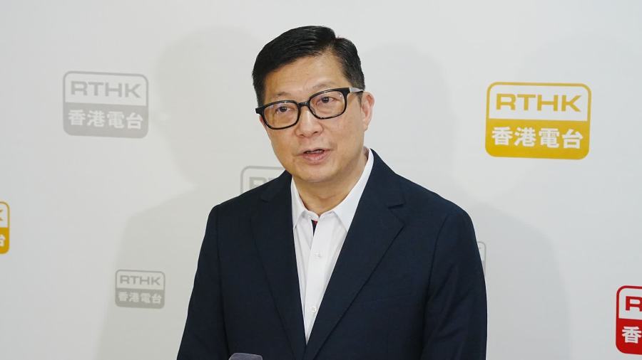 （有片）鄧炳強：新皇崗口岸兩次測試順暢　本周六再舉行演練