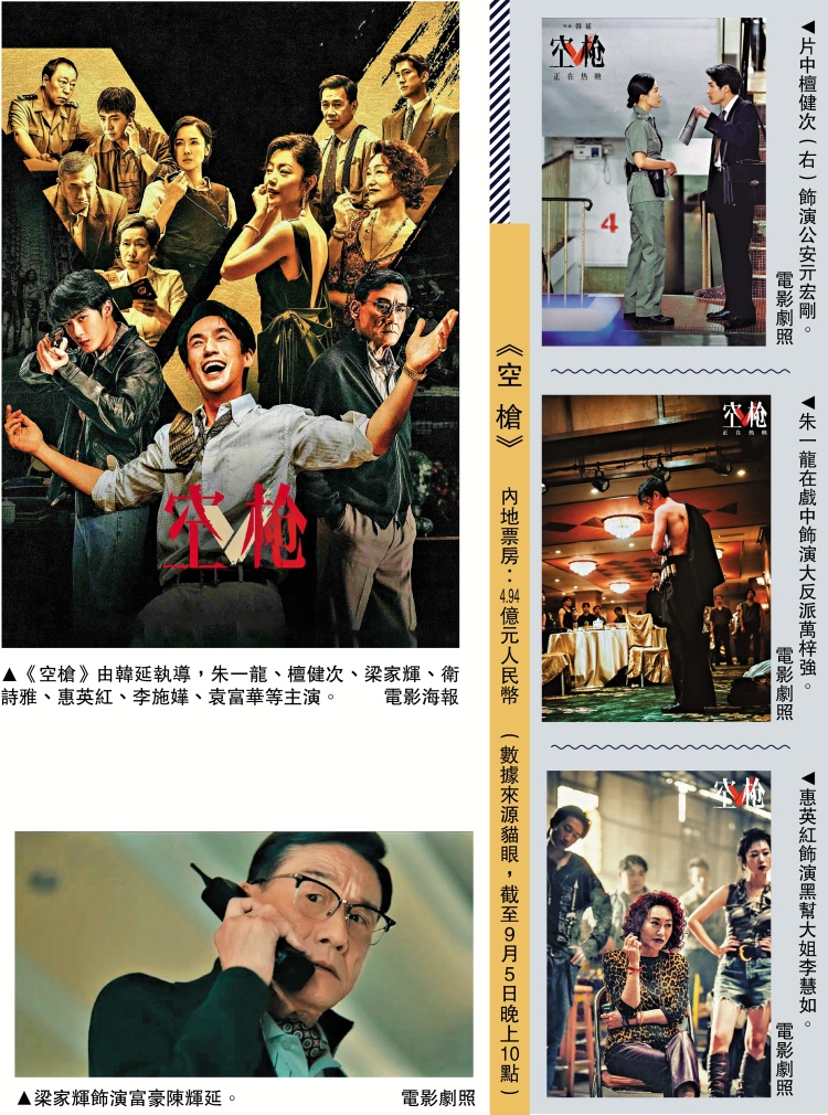東西影畫/《空槍》朱一龍檀健次上演雙雄對決