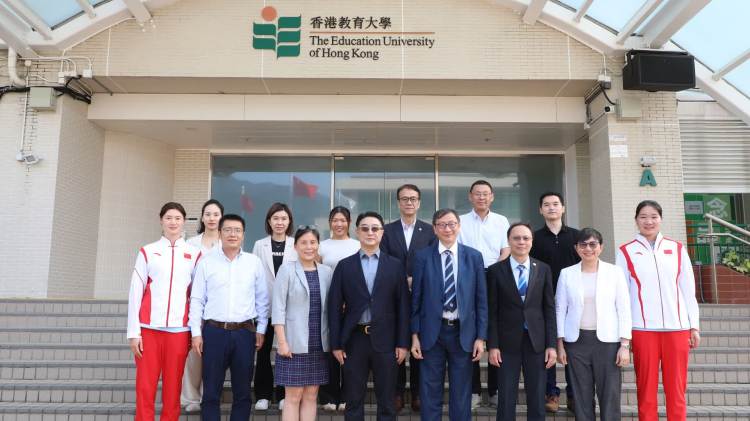 上海體育局代表團到訪教大　探討深化合作方向