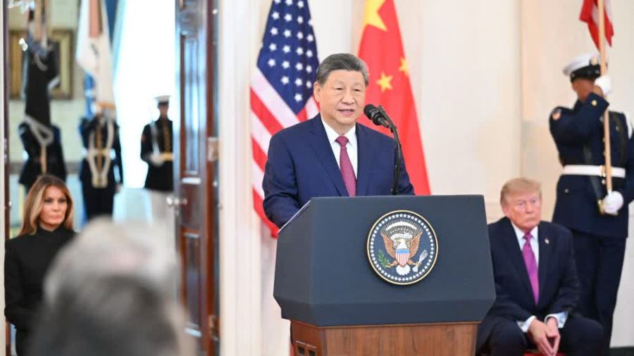 習近平在白宮歡迎儀式上的致辭（全文）