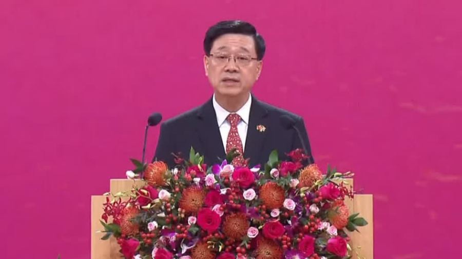 國慶77周年｜李家超：香港首個五年規劃發布後迎首個國慶　別具意義