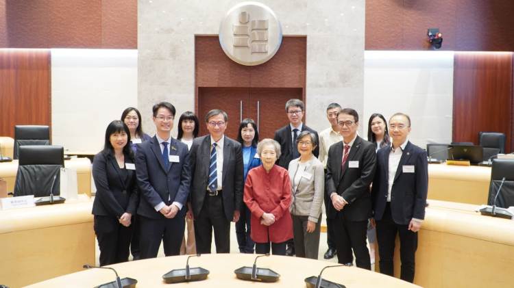 教大接待伍淑清博士及中華基金中學代表團到訪