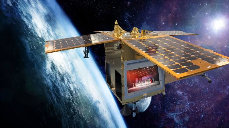 天地共屏！理大深空活動於「有戲號」衛星在軌播放