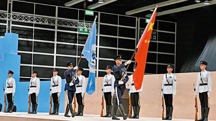 警隊參與大型項目跨部門反恐演習