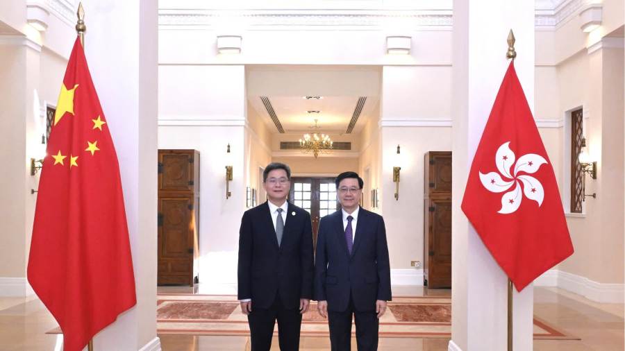 APEC財長會｜李家超與藍佛安會面　感謝國家對港信任支持