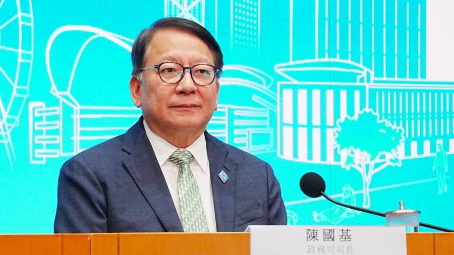 陳國基：截至9月各項人才計劃收69萬宗申請　32萬人才抵港