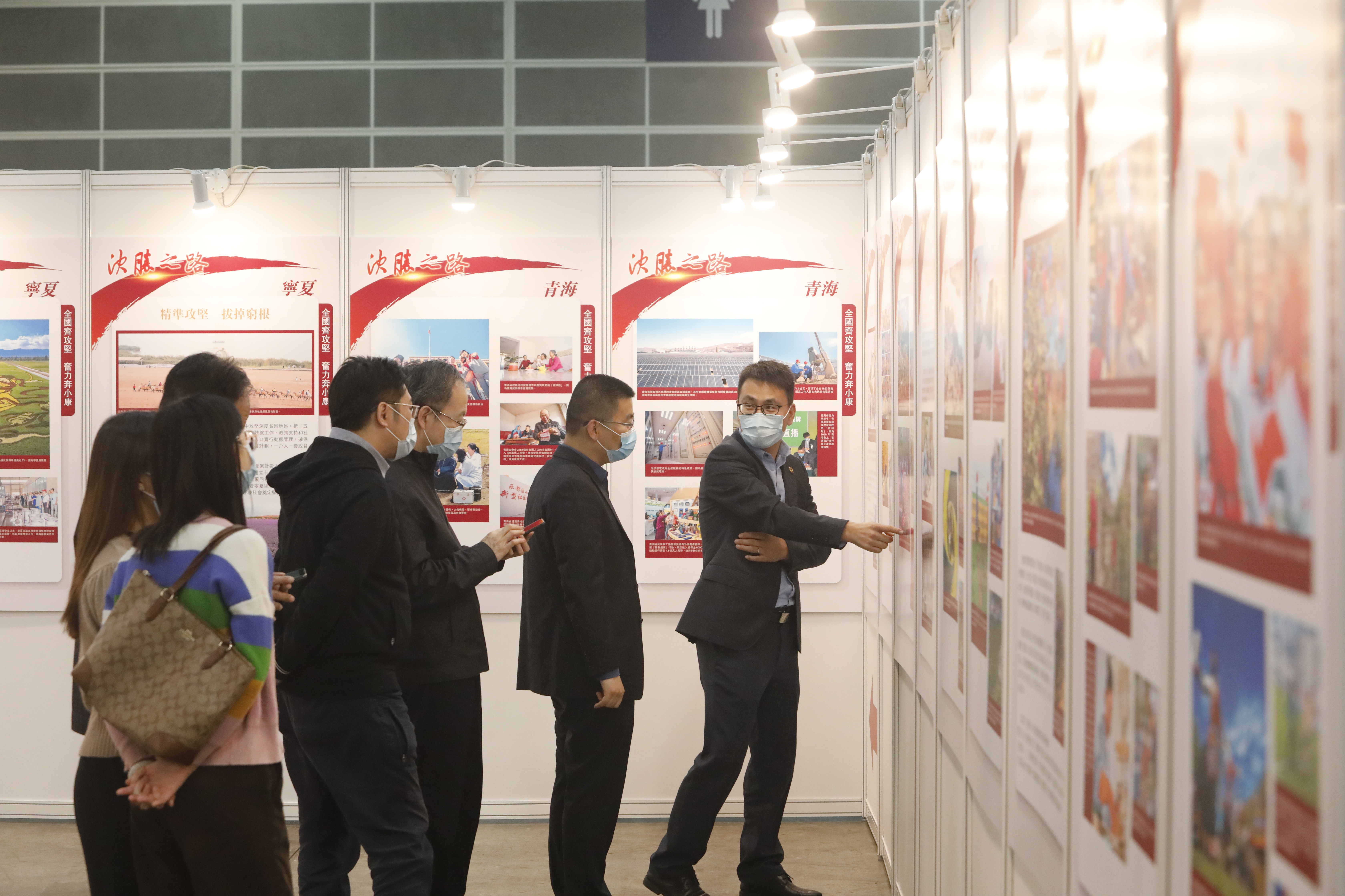 講解員正在講解（大文新聞網 記者 攝）
