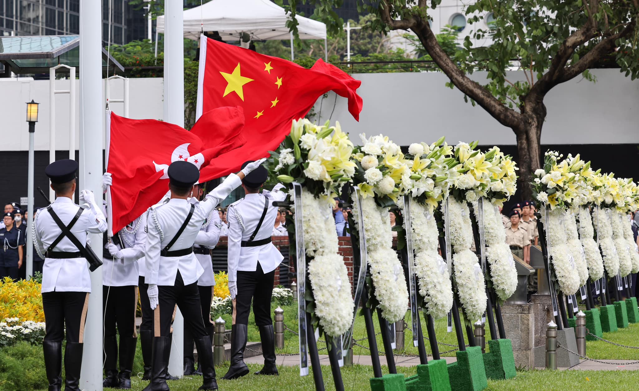 香港抗戰勝利紀念儀式