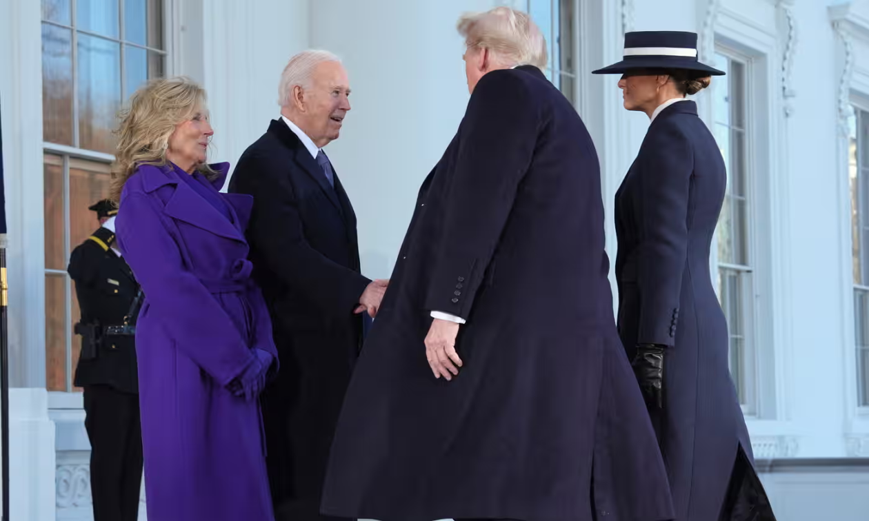 美媒：拜登特朗普同車前往國會大廈參加新總統就職儀式- 首頁- 大公文匯網