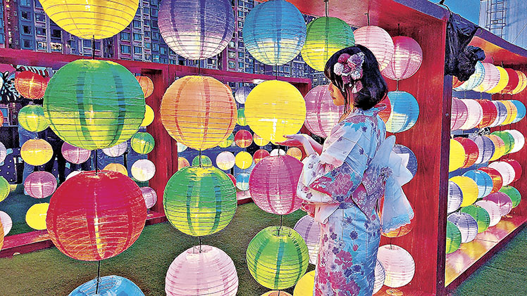 ■亮起百盞布燈籠啱打卡。