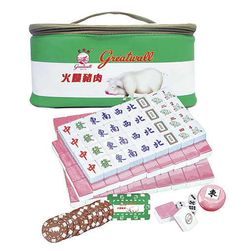 ■麻雀套裝雀友必換。