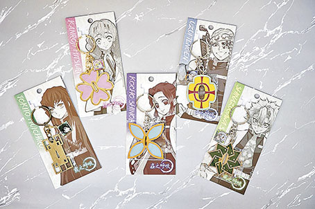 ■各式匙扣適合交換禮物用。