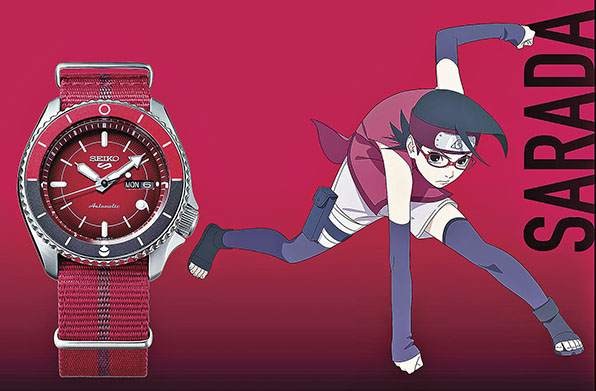 ■宇智波紗羅妲火紅搶眼。