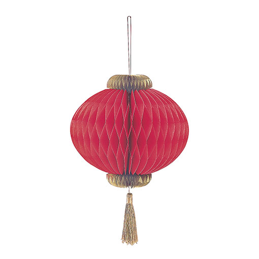 ■燈籠裝飾搶眼。