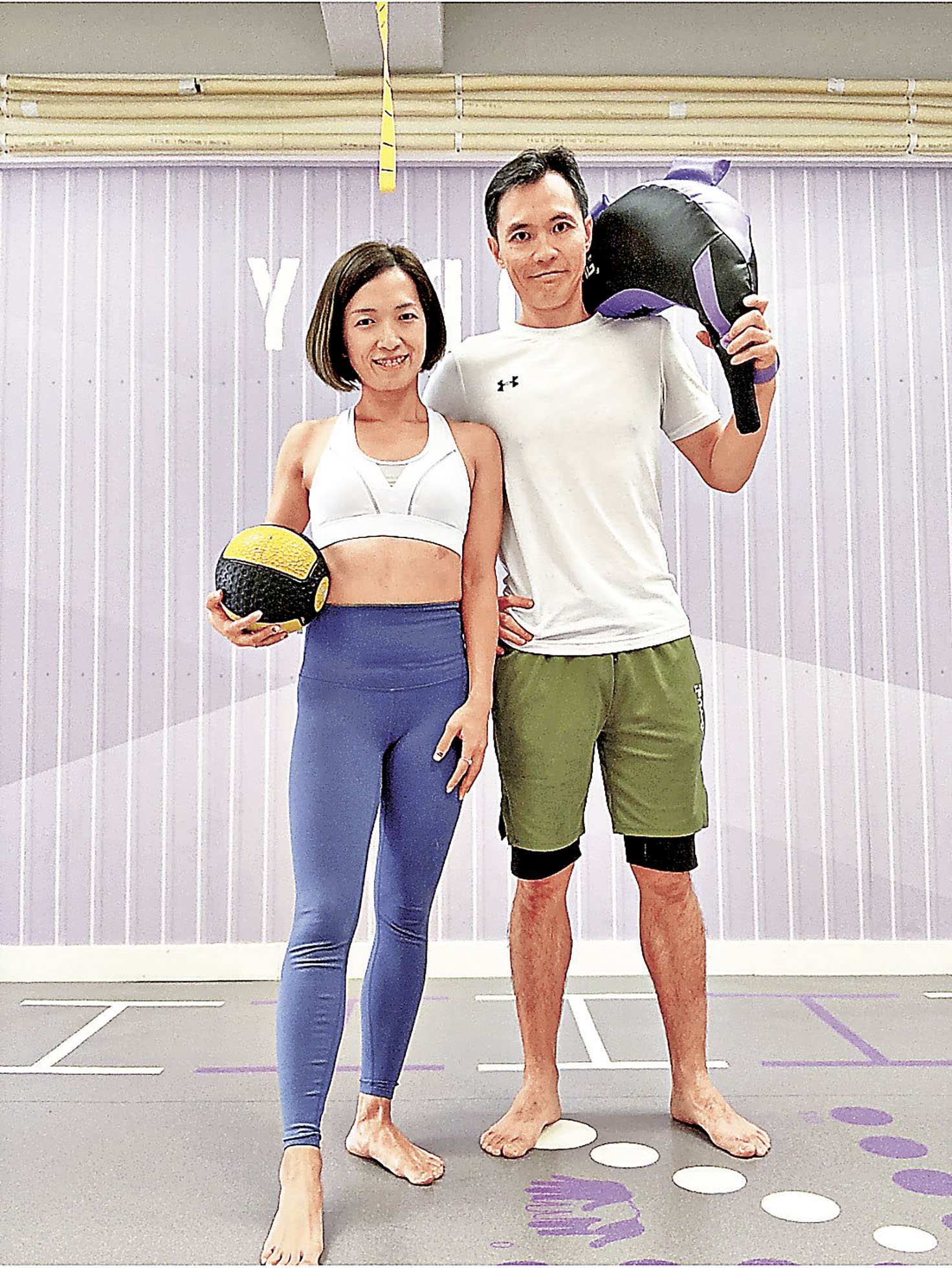 ■Sarah和Sam夫妻檔成功開創自己的健身連鎖店。