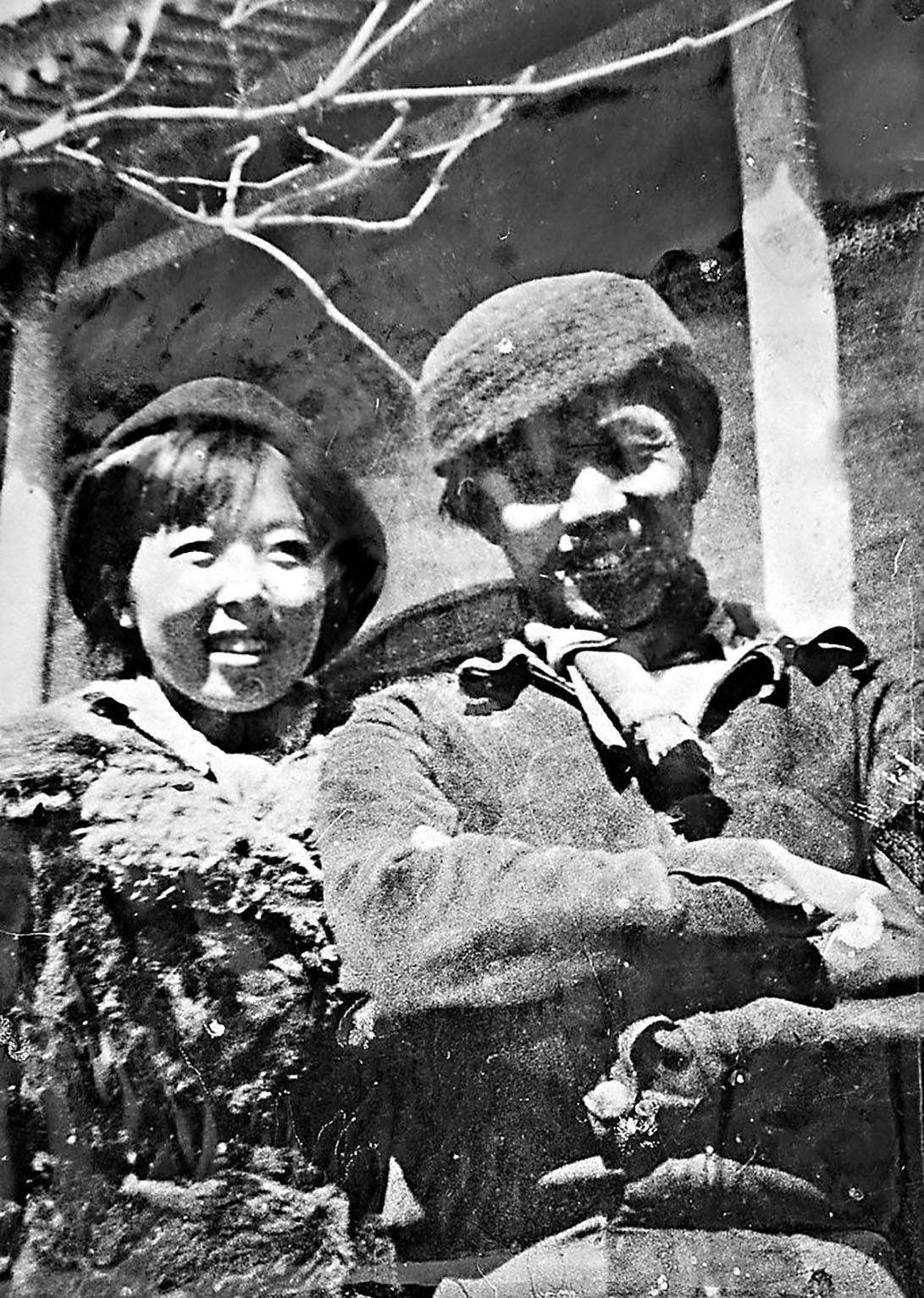 ■蕭紅與端木蕻良。