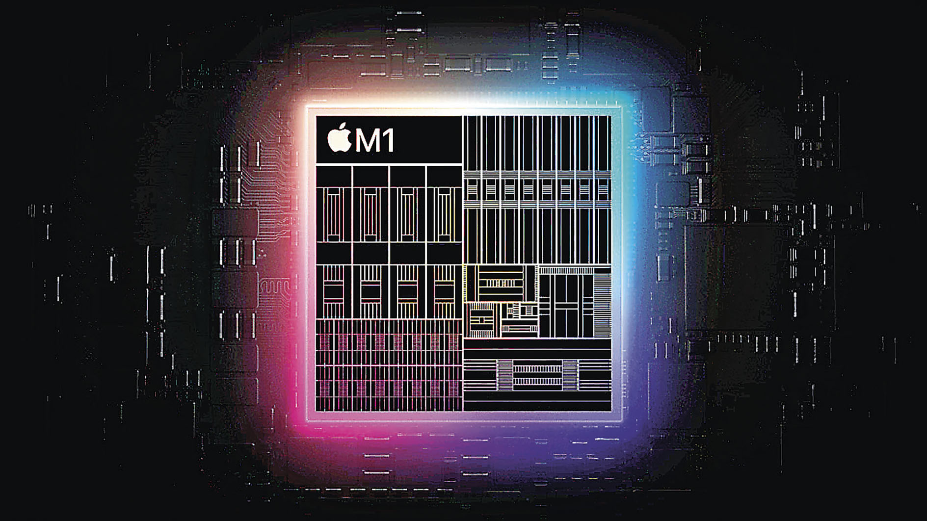 ■M1晶片配備快速的8核心CPU。