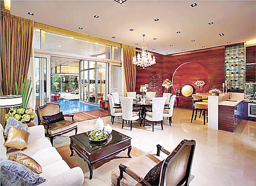 ■One Madison豪華住戶會所。