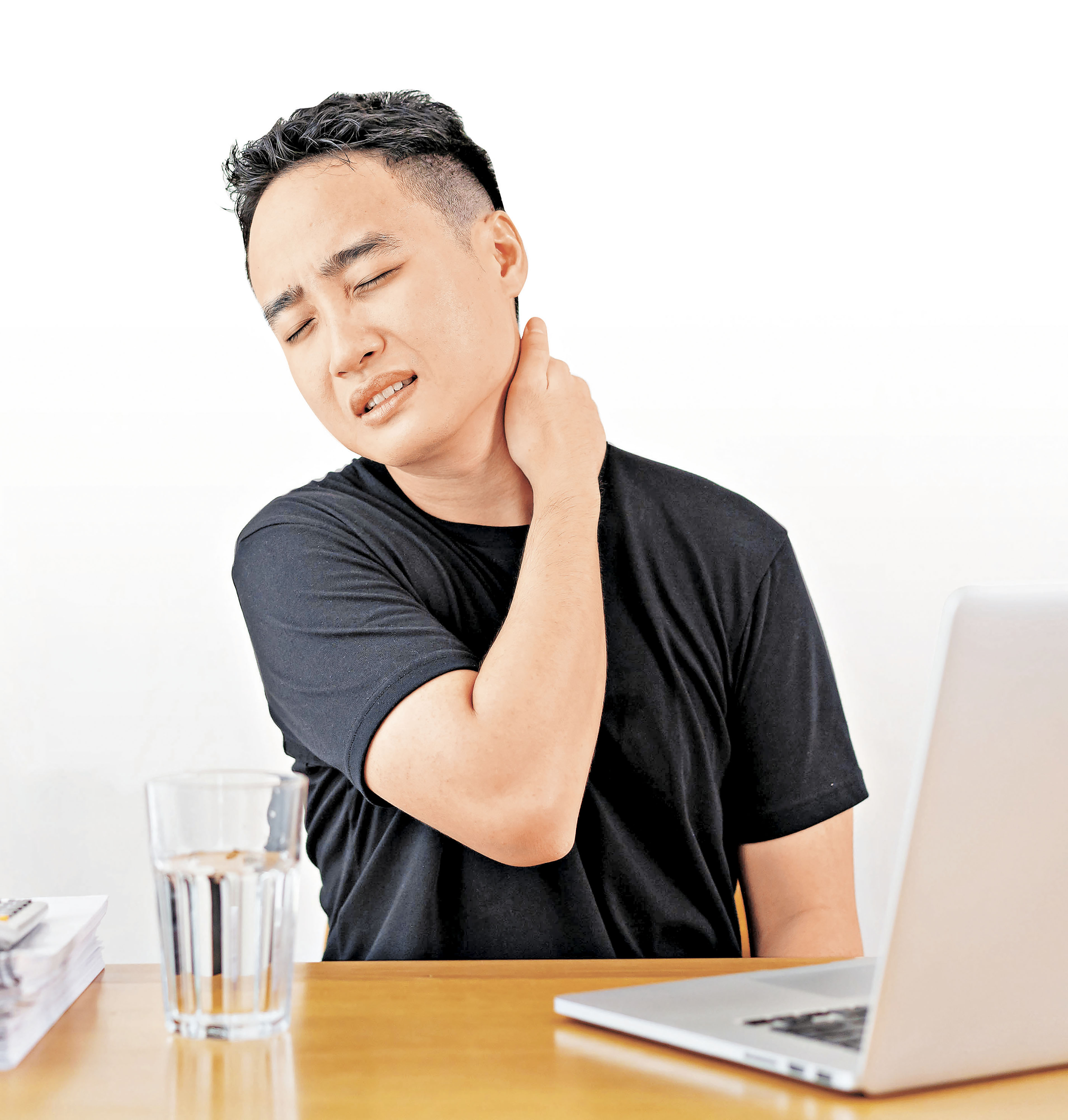 ■使用電腦每過一段時間，應稍作伸展及休息。