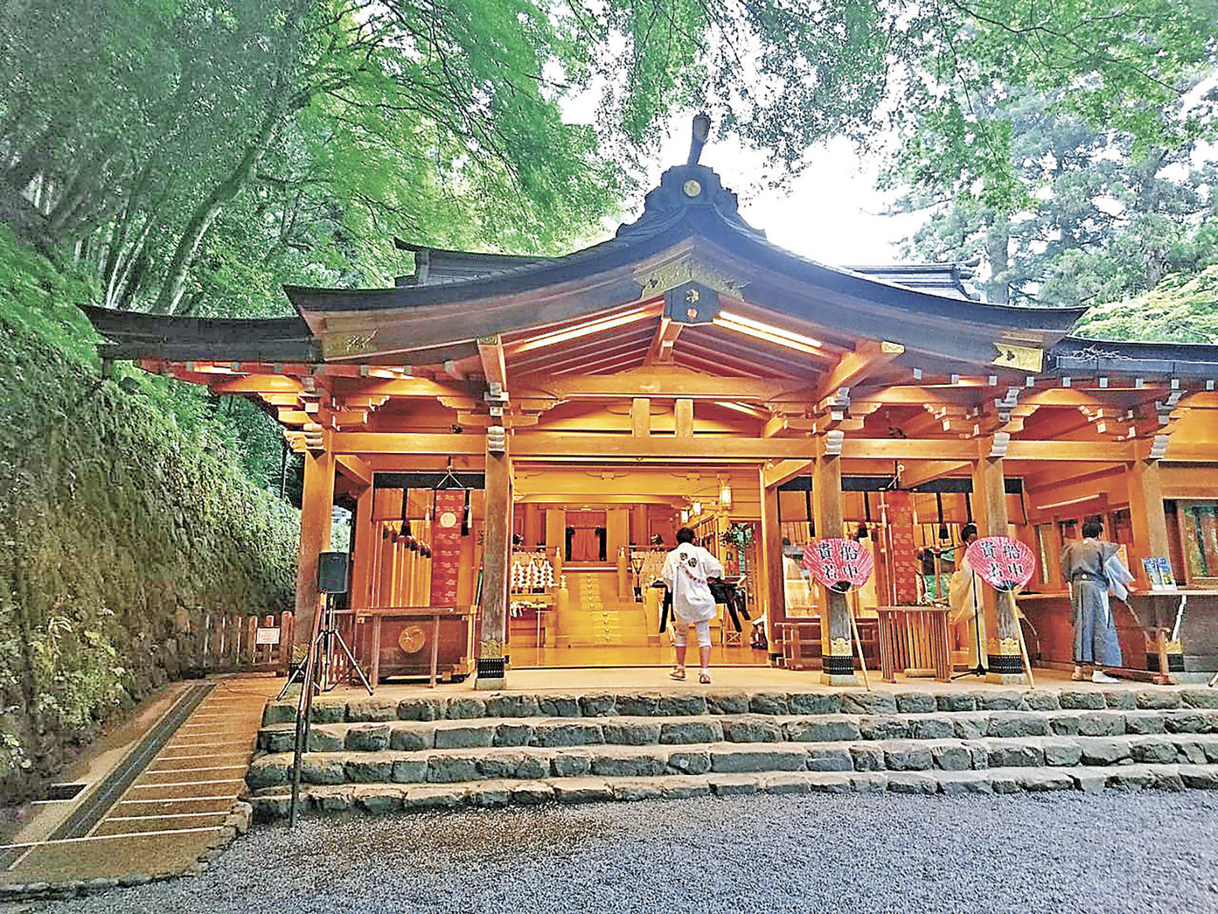 ■貴船神社乃京都著名的神社之一。
