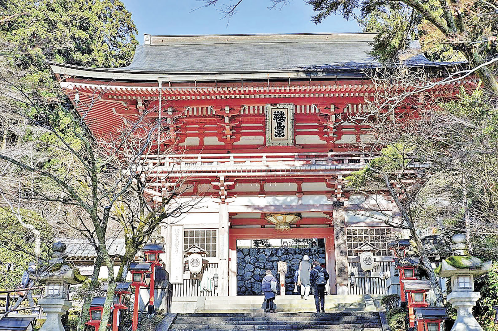 ■鞍馬寺與貴船神社相隔一個森林，佛教與神道教的融合。