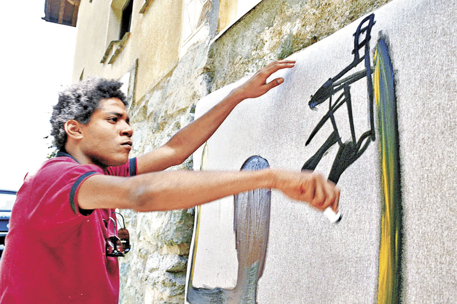 ■已故美國街頭藝術家巴斯基亞