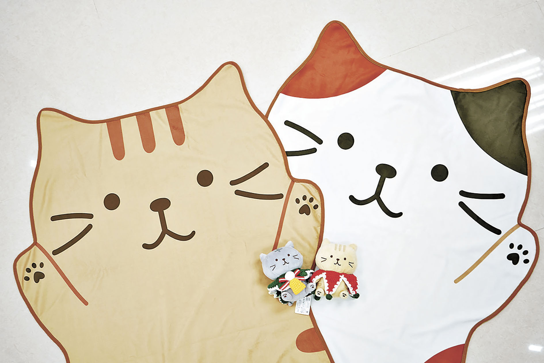 ■同場有以貓為主題的實用生活精品。